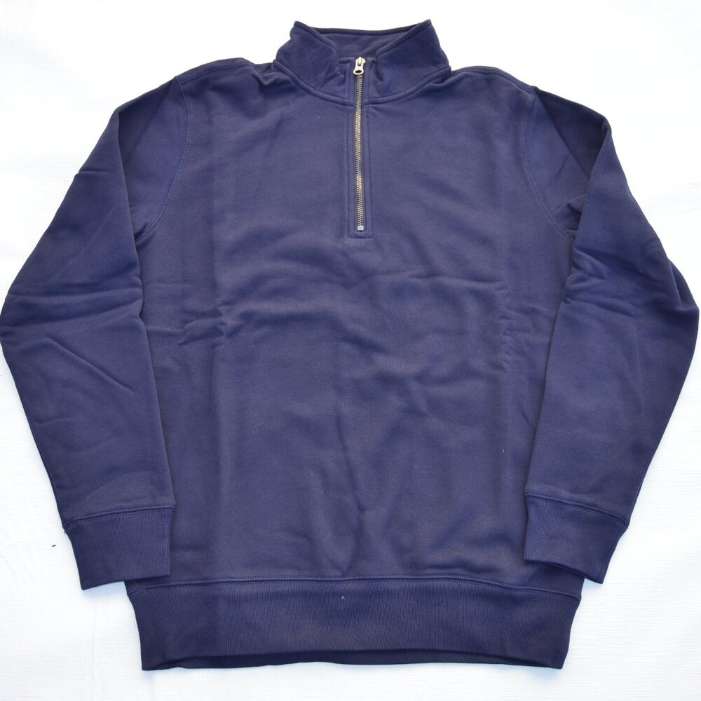 GAP Quarter Zip Sweatshirt Navy Size S (New)